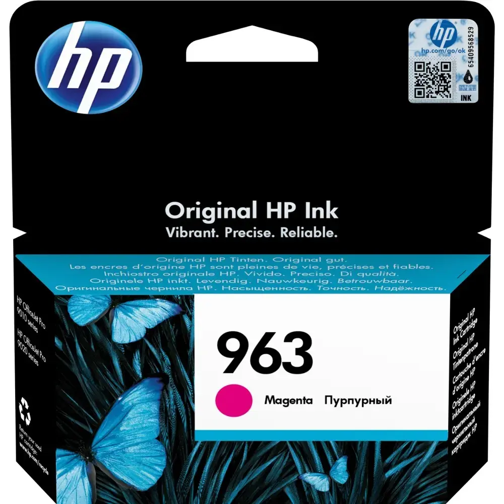 Atrament do tlačiarne HP.