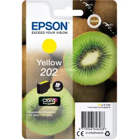 Originální cartridge - Epson 202 Premium Ink Yellow (C13T02F44010) - 1