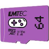 EMTEC MicroSDXC 64GB Gaming Purple