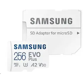 Pamäťová karta - Samsung MicroSDXC 256GB EVO Plus+SD ad - 3