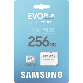 Pamäťová karta - Samsung MicroSDXC 256GB EVO Plus+SD ad - 5