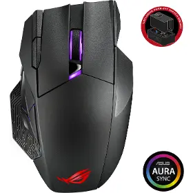 Herní myš - Asus ROG SPATHA X Black - 2