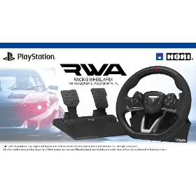 Volant a pedály - Hori PS5/PS4/PC RWA: závodní volant - 3
