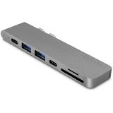 Epico USB-C Pro (HDMI/TB3/USB-A/SD) Space Gray