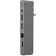 Epico USB-C Pro III (HDMI/TB3/LAN/USB-A/C) Grey