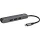 Epico USB-C Slim (HDMI/LAN/USB-A/C) Space Gray