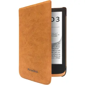 Pouzdro pro čtečky - PocketBook Shell Cover Light Brown - 5