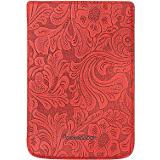 POCKETBOOK Shell Cover Red Flowers