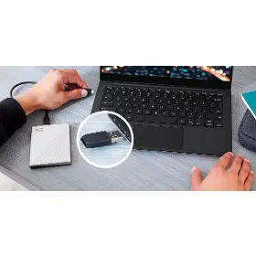 Externí HDD - WD My Passport Ultra 4TB Silver - 7