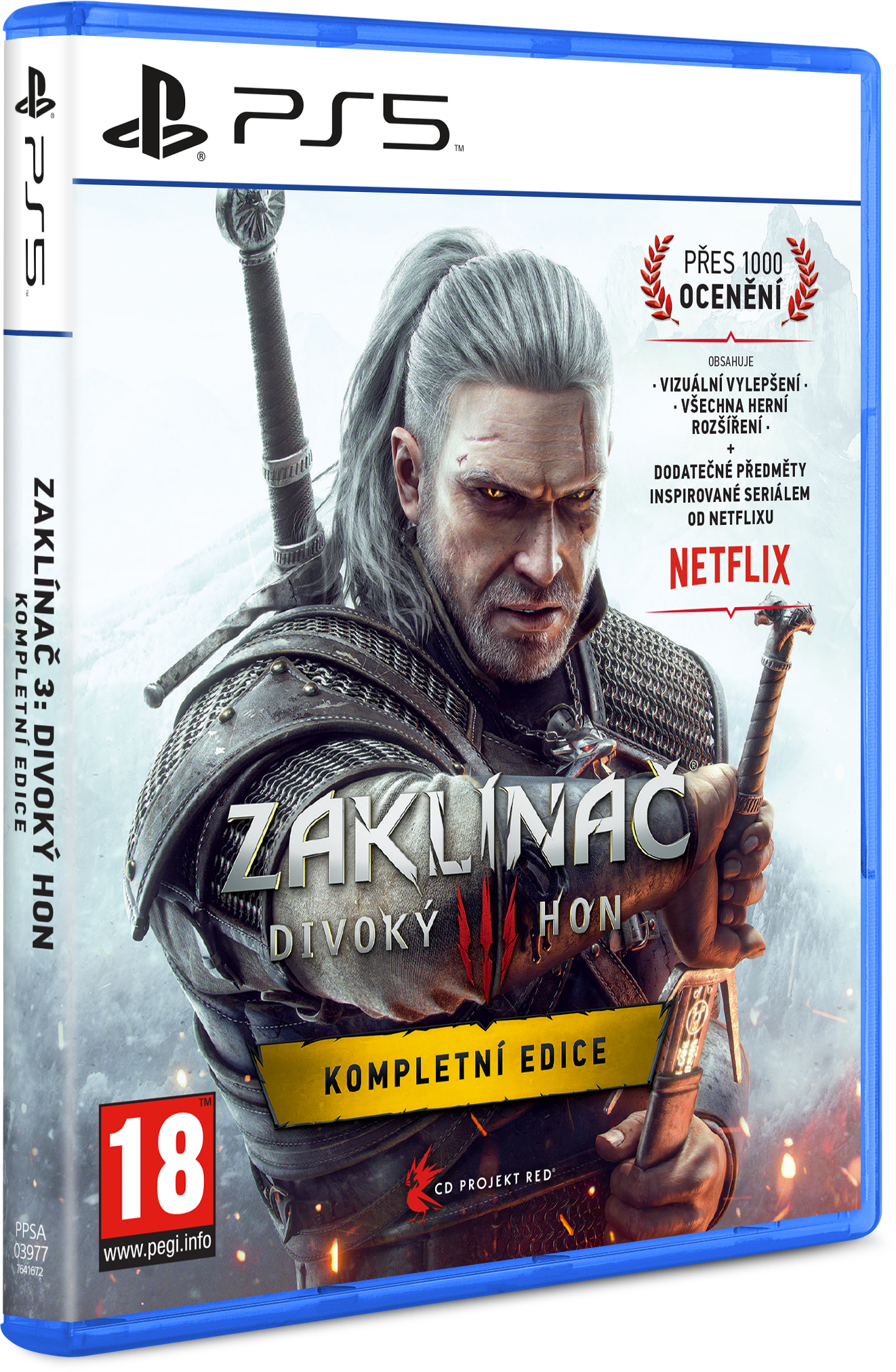 Cenega Zaklínač 3: Divoky hon pro PS5 | Planeo