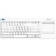 Logitech K400 Plus (CZ/SK) White