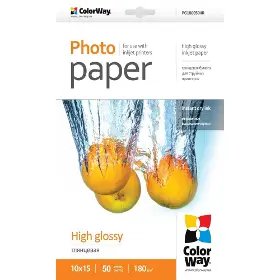 Fotopapír - Colorway Fotopapír High.Glossy 10x15 50ks 180g - 1