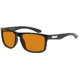 Gunnar Herné okuliare INTERCEPT ONYX AMBER MAX BLACK