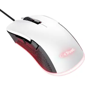PC myš - Trust GXT 922W YBAR Eco White - 2