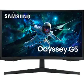 LCD monitor - Samsung 27" Odyssey G55C QHD - 1