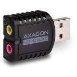 Axagon ADA-17, USB 2.0 - externá zvuková karta HQ MINI, 96 kHz/24-bit stereo, vstup USB-A