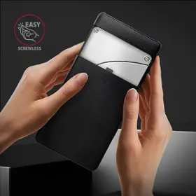 Redukcia - Axagon EE25-SL, USB 3.2 Gen 1 - SATA 6G, 2.5" SLIDE box, bez skrutiek, čierny - 3