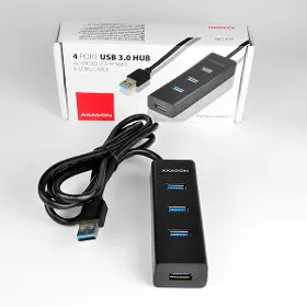 USB rozbočovač - Axagon HUE-S2BL - 7