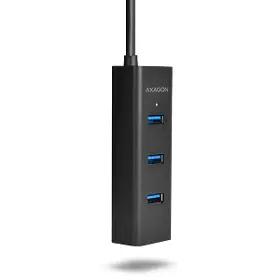 USB rozbočovač - Axagon HUE-S2BP 4x USB 3.0 CHARGING hub AC adaptér kábel USB-A 1.2m - 2