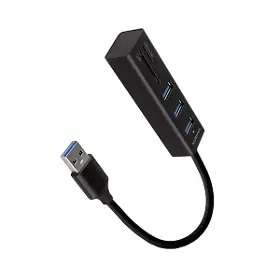 USB rozbočovač - Axagon HMA-CR3A - 1