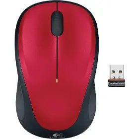 PC myš - Logitech M235 bezdrôtová myš RED - 2