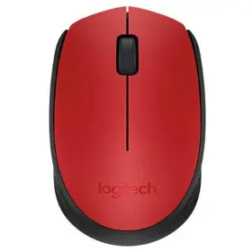 PC myš - Logitech M171 bezdrôtová myš RED - 1