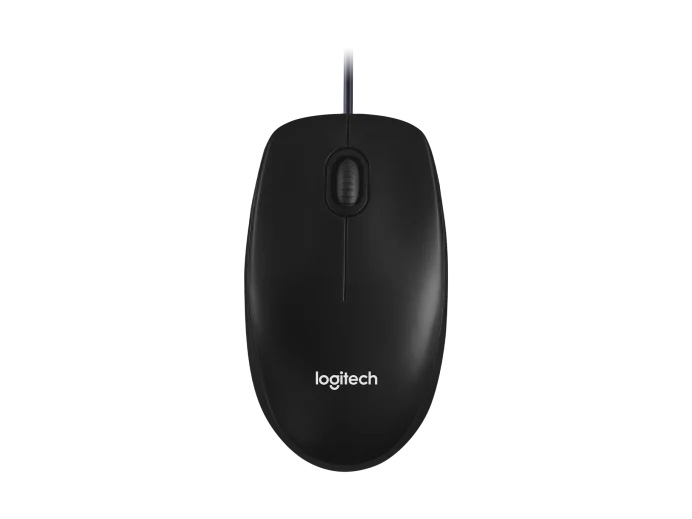 PC myš Logitech M100 USB káblová myš BK | Planeo
