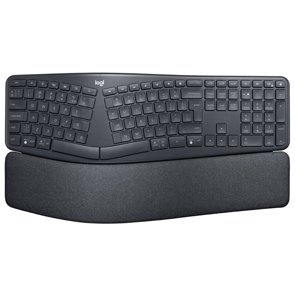 Logitech K860 ERGO bezdrôtová delená klávesnica CZ/SK GRAPHITE | Planeo