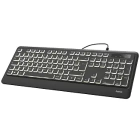 PC klávesnica - Hama Podsvietená klávesnica KC-550 - 1