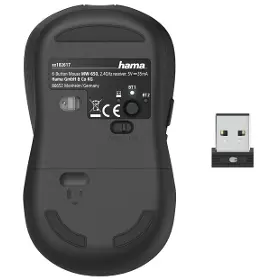 PC myš - Hama Bezdrôtová myš MW-650 black - 3