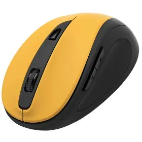PC myš - Hama  Bezdrôtová myš MW-400 V2 žltá - 1
