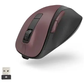 PC myš - Hama Bezdrôtová myš MW-500 bordová - 3