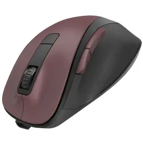 PC myš - Hama Bezdrôtová myš MW-500 bordová - 1