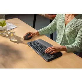 PC klávesnice - Logitech Wave Keys Graphite CZ/SK - 5