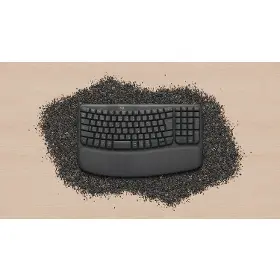 PC klávesnice - Logitech Wave Keys Graphite CZ/SK - 6
