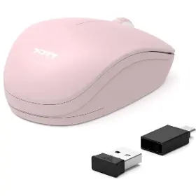 PC myš - Port Connect Wireless COLLECTION růžová - 4