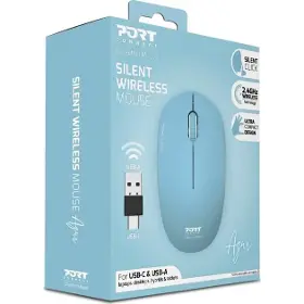 PC myš - Port Connect Wireless (900544) Azure - 7