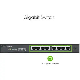 Switch - Zyxel GS1900-8-EU0102F - 2