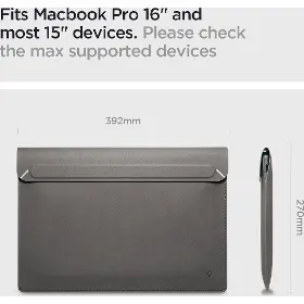 Kryt pro notebook - Spigen Valentinus S Laptop Sleeve 16 - 11