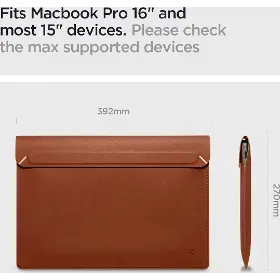 Kryt pro notebook - Spigen Valentinus S Laptop Sleeve 16B - 11