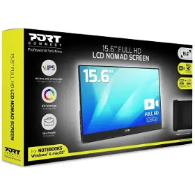 LCD monitor - Port Designs Monitor Nomad Full HD 15,6 LCD - 5