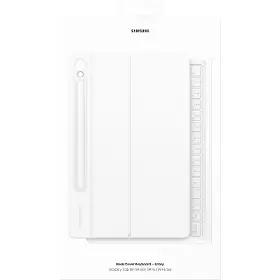 Pouzdro pro tablet - Samsung Book Cover Keyboard Tab S9/S9 FE/S10 FE White - 12