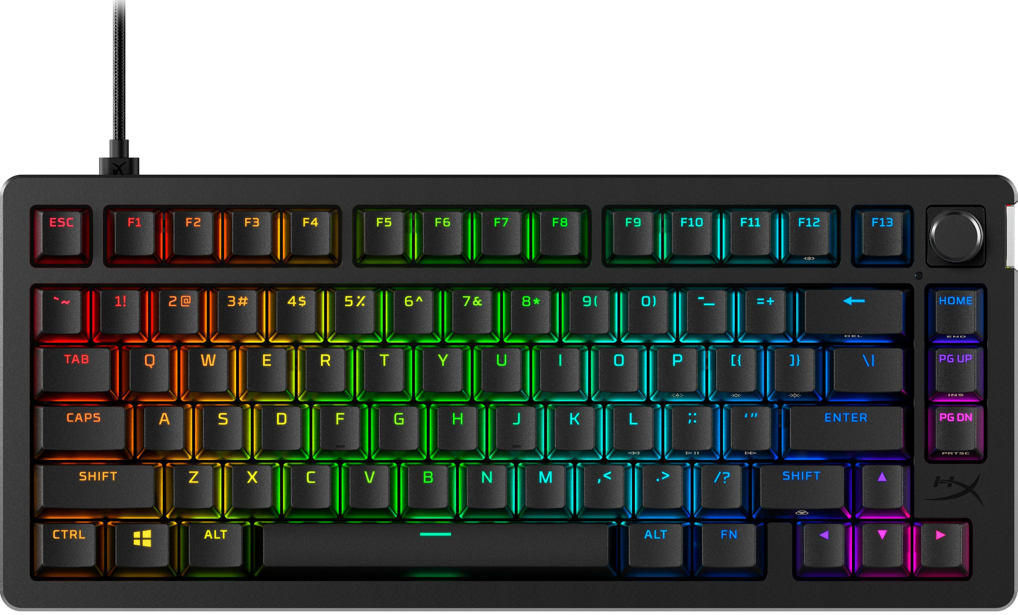 HyperX Alloy Rise 75 Wired US | Planeo