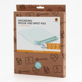 Ergonomická podložka pod myš - Powerton Ergoline Mint - 3