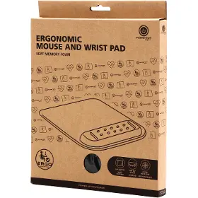 Ergonomická podložka pod myš - Powerton Ergoline Black - 3