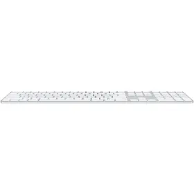 Apple klávesnice - Apple Magic Keyboard s Touch ID a číselnou klávesnicí US bílá - 2