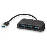 Speed Link Snappy Evo USB Hub 4-Port Black