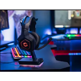 Držák na sluchátka - Speed Link EXCELLO Headset Stand Hub Blk - 4