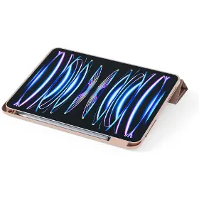 Pouzdro pro tablet - Epico Hero Flip Case for Apple iPad 10,9" (2022)/11" A16 - růžová - 3