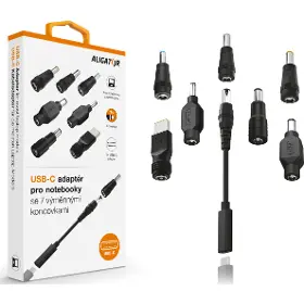 Napájecí adaptér - Aligator USB-C 7x - 3